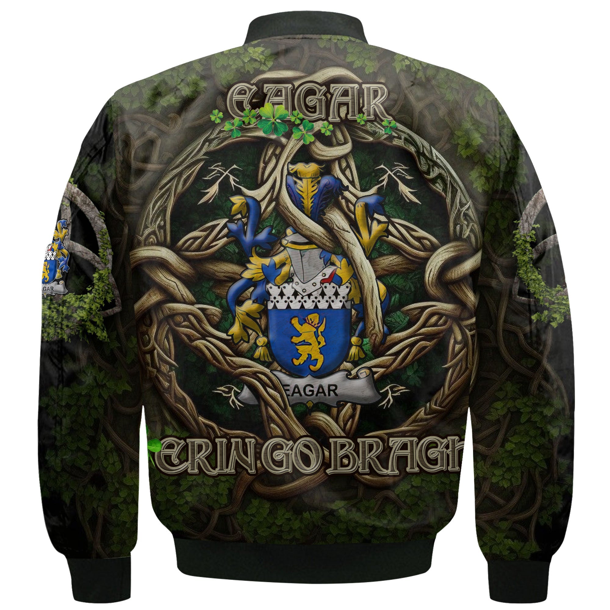 Eagar Bomber Jackets Ireland Is My Root Style