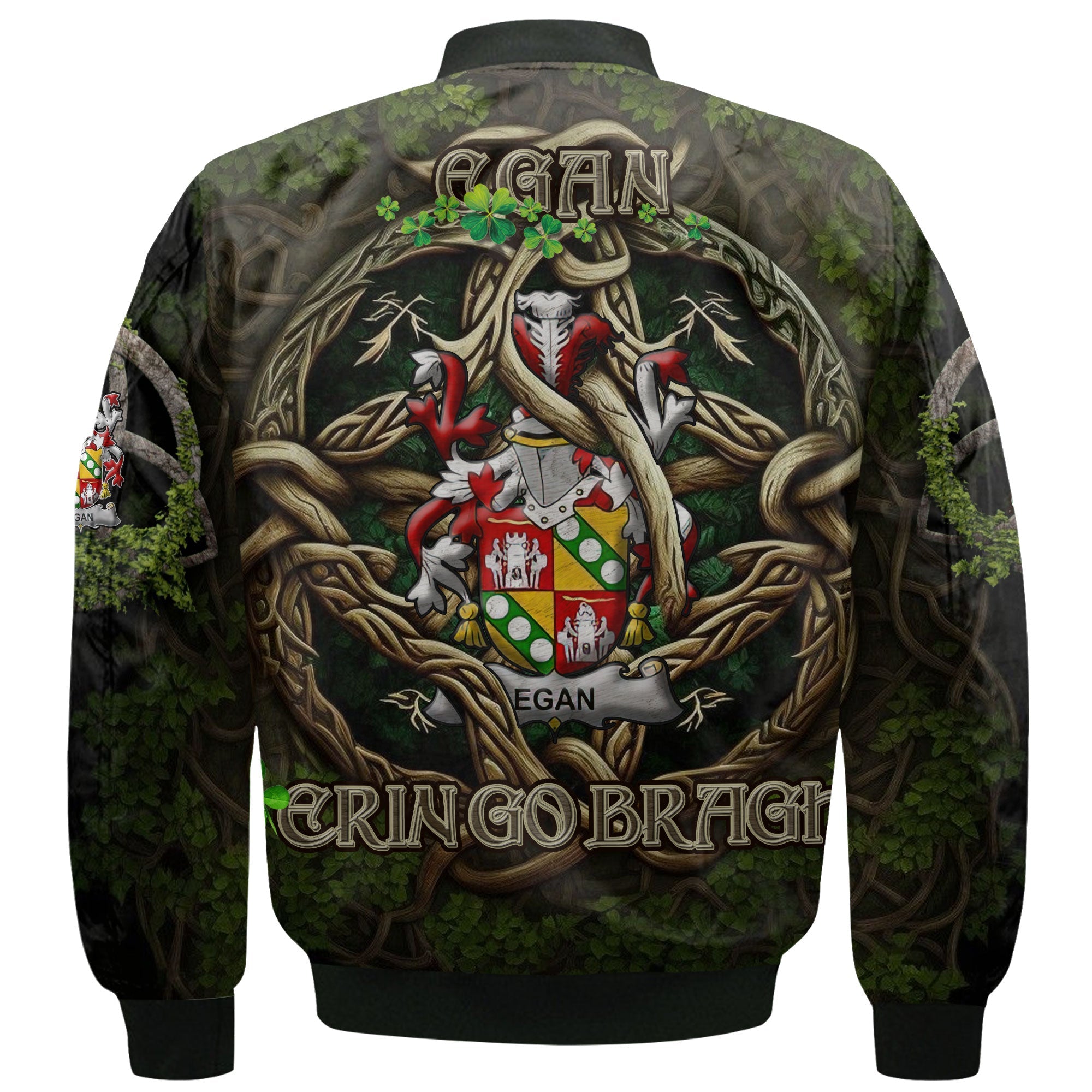 Egan or McEgan Bomber Jackets Ireland Is My Root Style