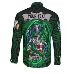 Elliott Long Sleeve Button Shirts The Green Dragon Of Ireland Style