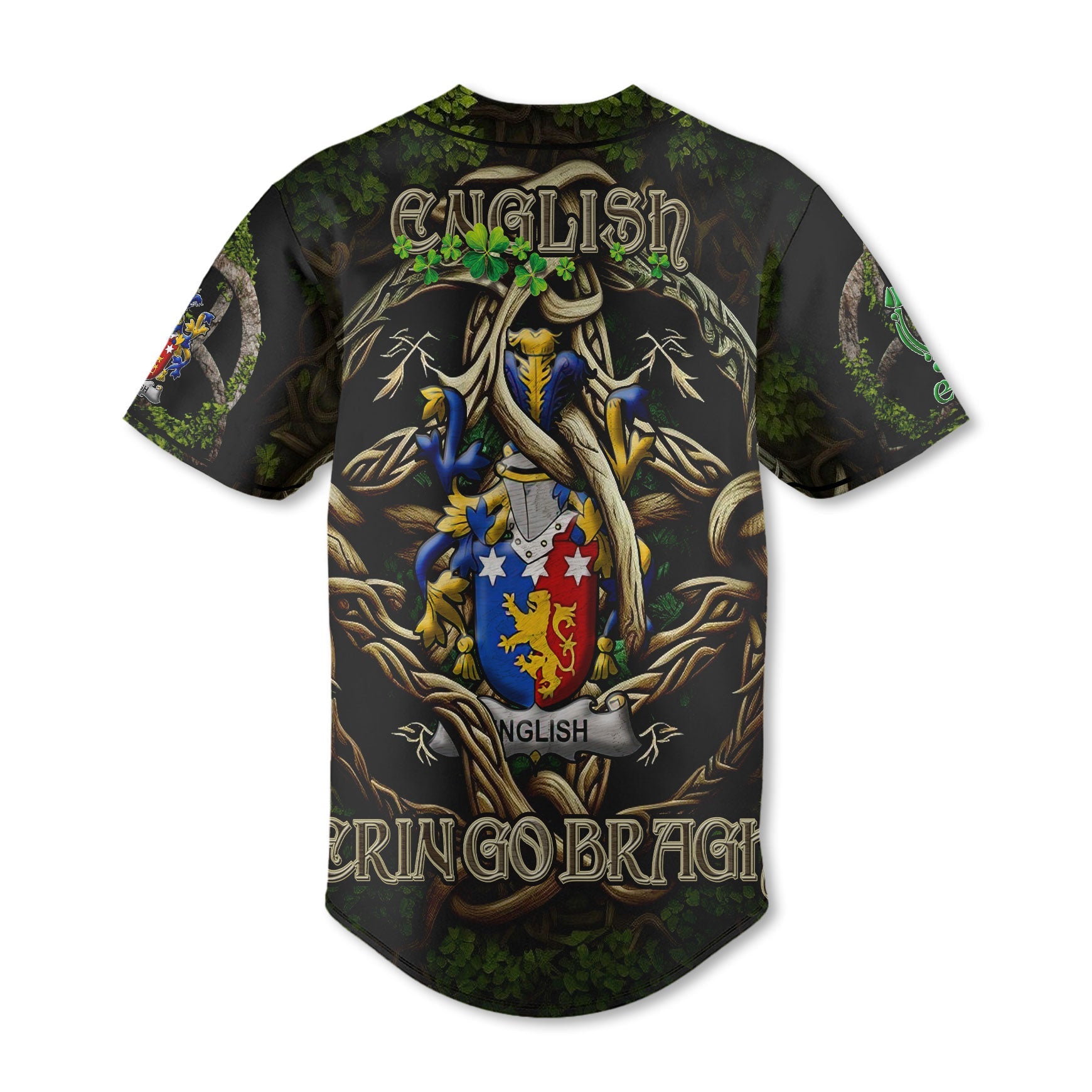 English Baseball Jerseys Ireland Is My Root Style