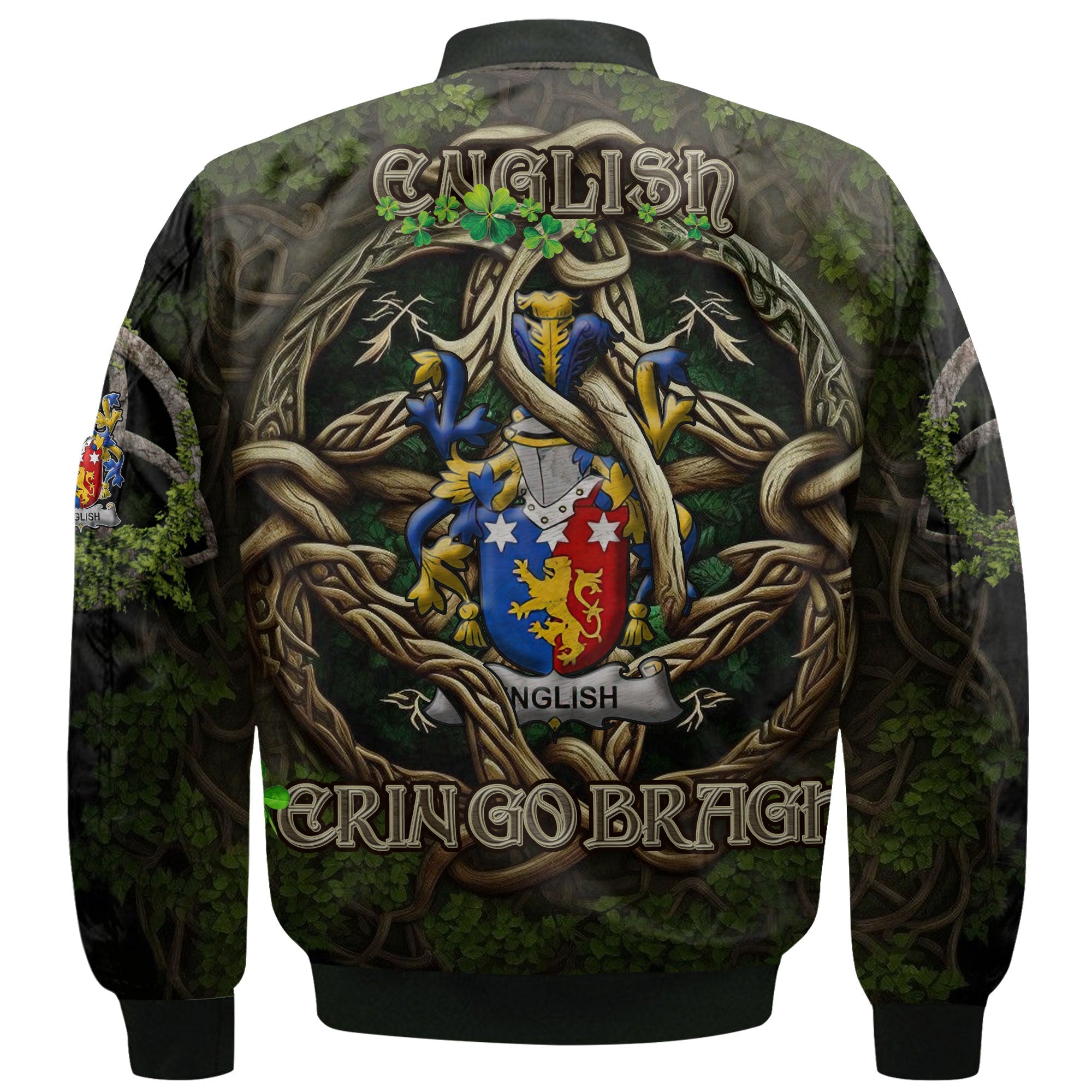 English Bomber Jackets Ireland Is My Root Style