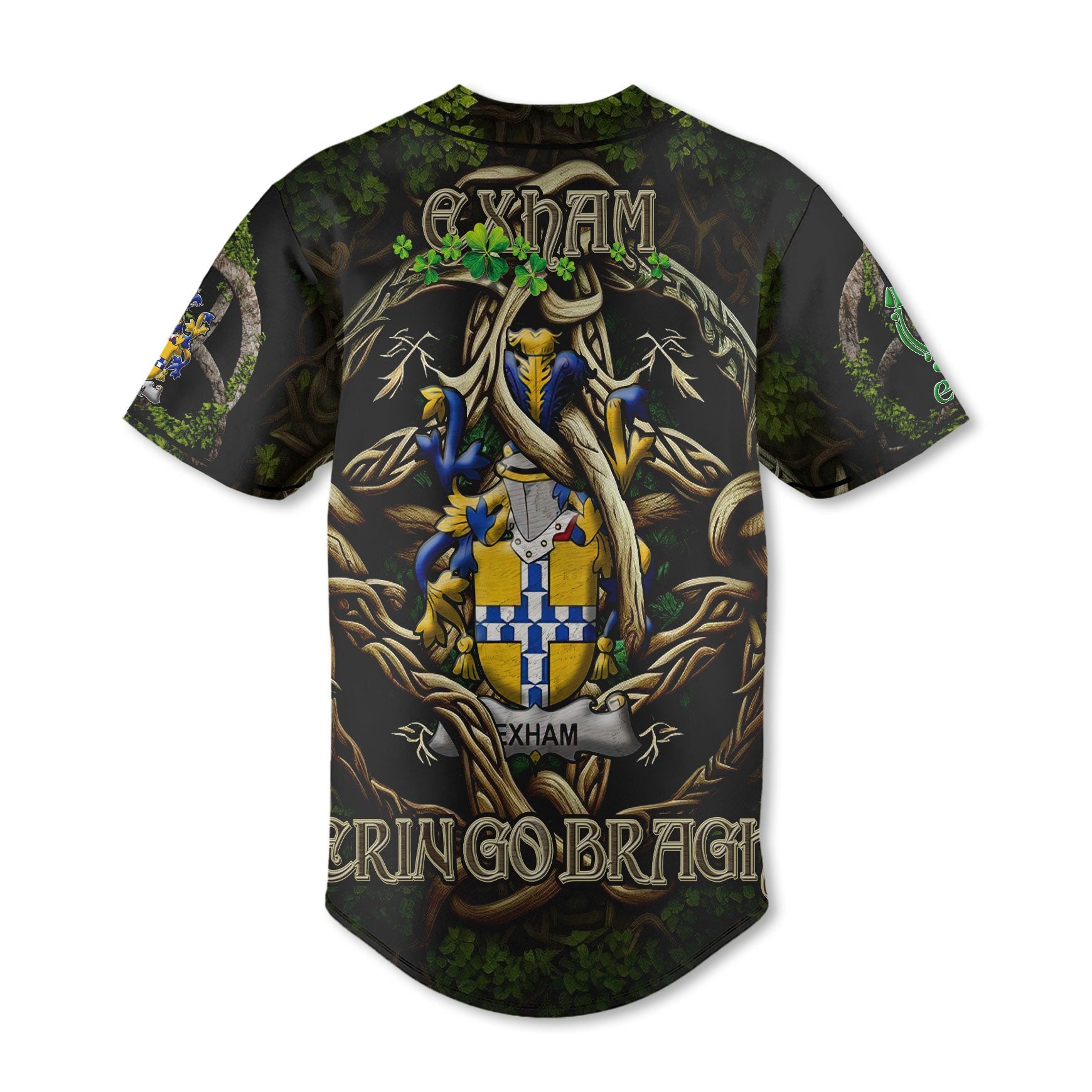 Exham Baseball Jerseys Ireland Is My Root Style