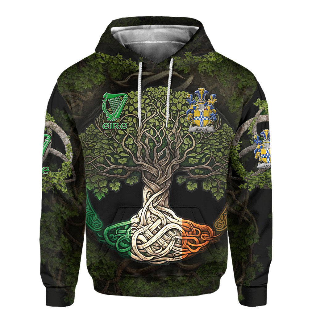 Exham Hoodies Ireland Is My Root Style