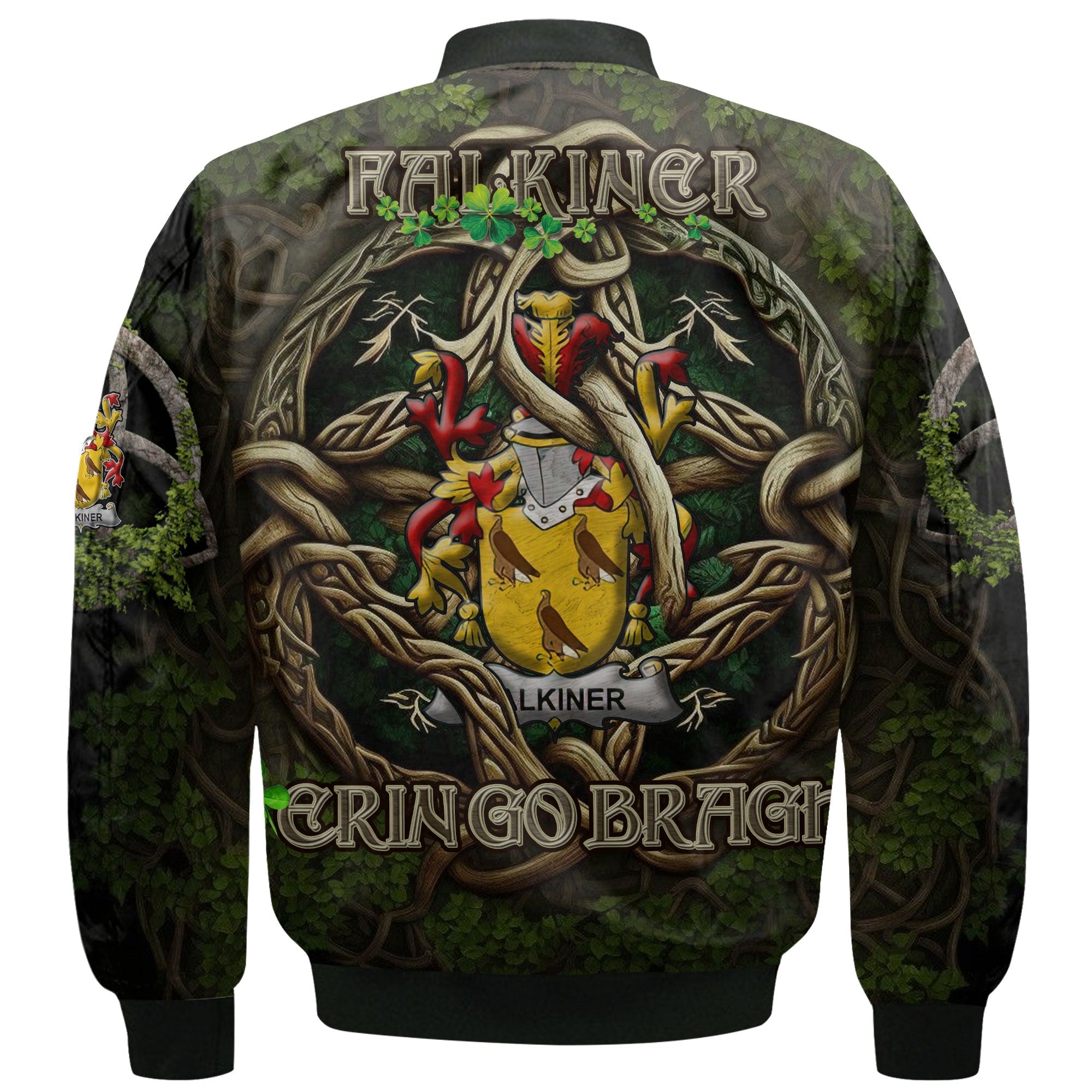 Falkiner Bomber Jackets Ireland Is My Root Style