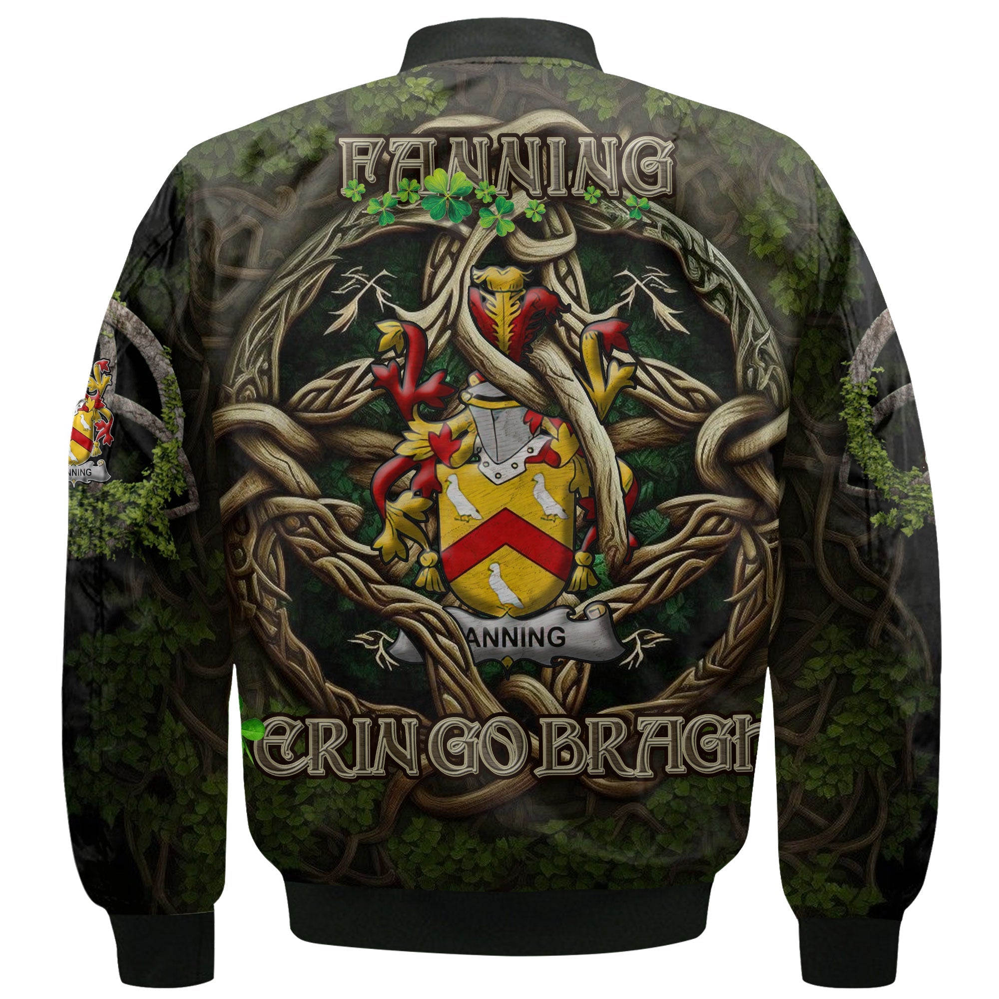 Fanning Bomber Jackets Ireland Is My Root Style