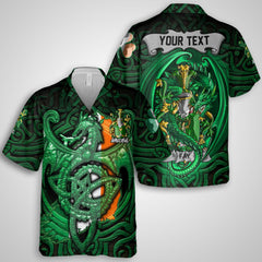 Fay or O Fee Hawaiian Shirts The Green Dragon Of Ireland Style