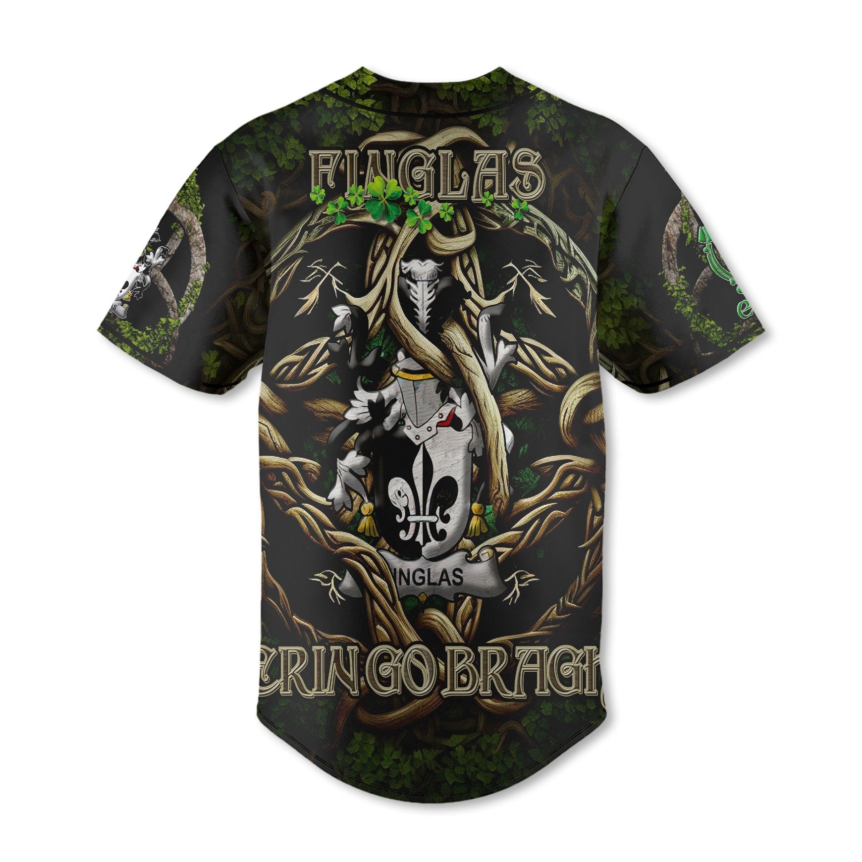 Finglas Baseball Jerseys Ireland Is My Root Style