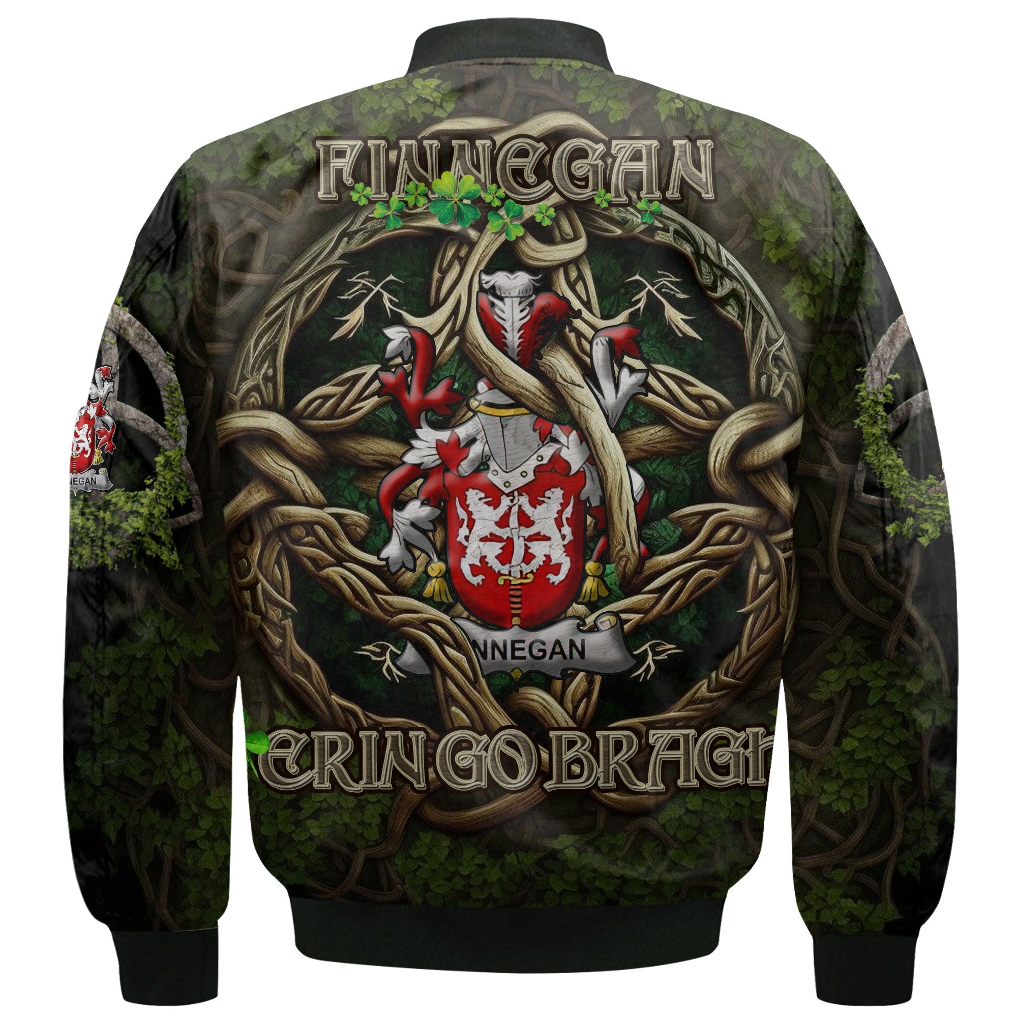 Finnegan or O Finnegan Bomber Jackets Ireland Is My Root Style