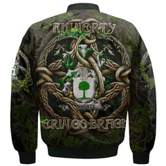 Finnerty or O Finaghty Bomber Jackets Ireland Is My Root Style