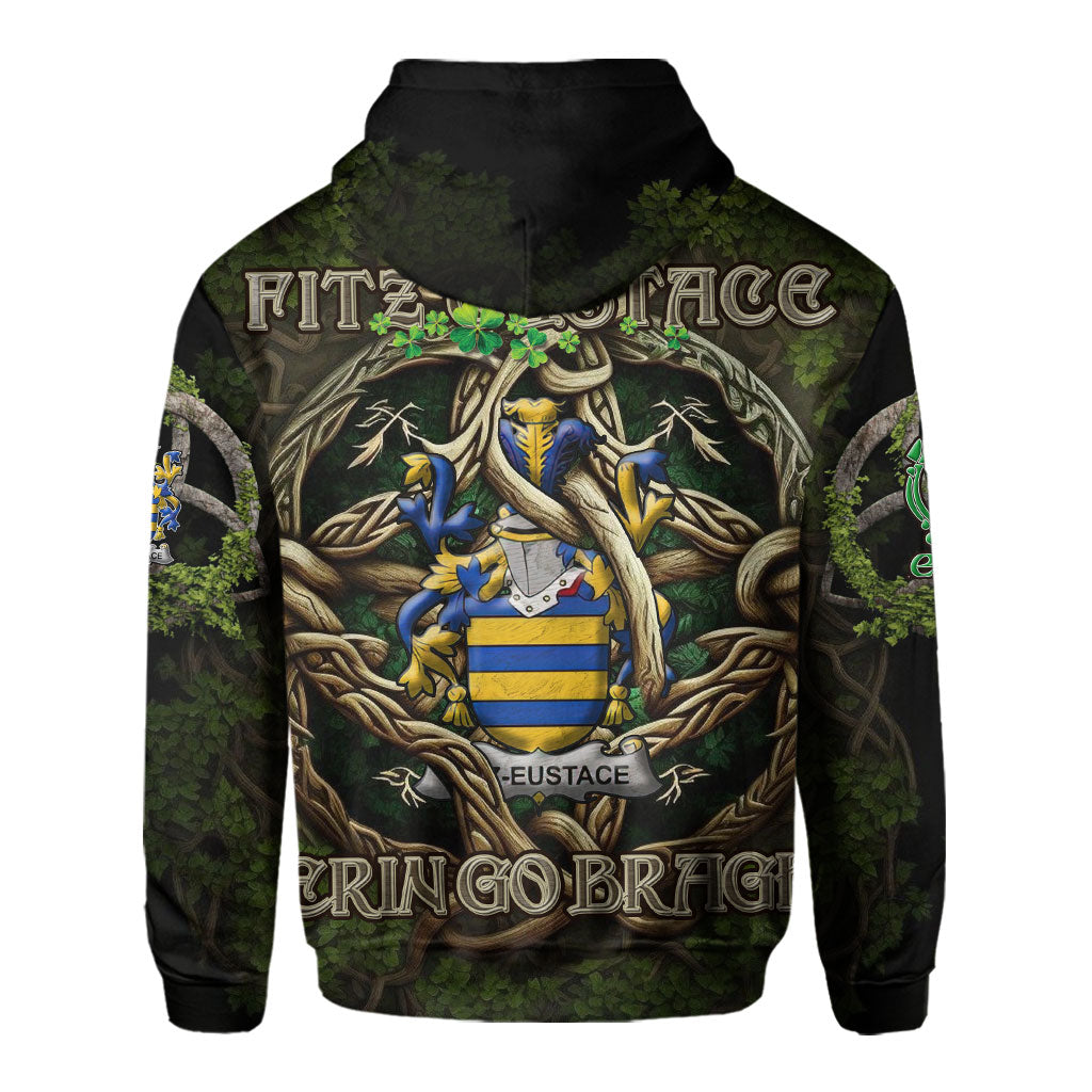 Fitz Eustace Hoodies Ireland Is My Root Style