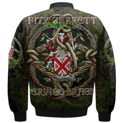 Fitz Garrett Bomber Jackets Ireland Is My Root Style
