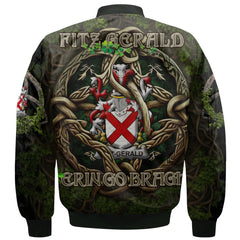 Fitz Gerald Bomber Jackets Ireland Is My Root Style