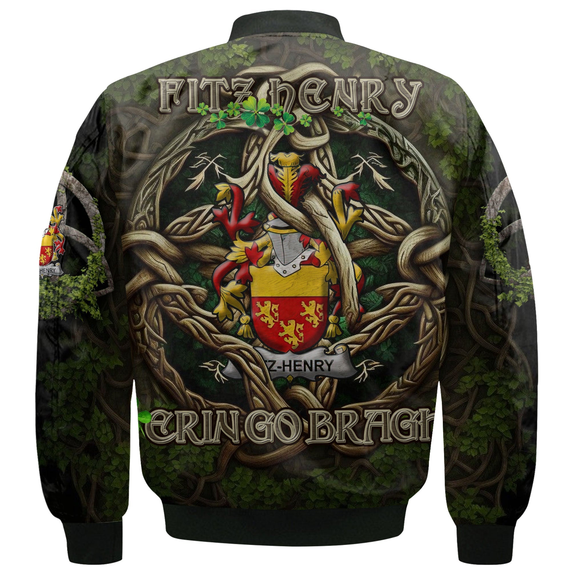 Fitz Henry Bomber Jackets Ireland Is My Root Style