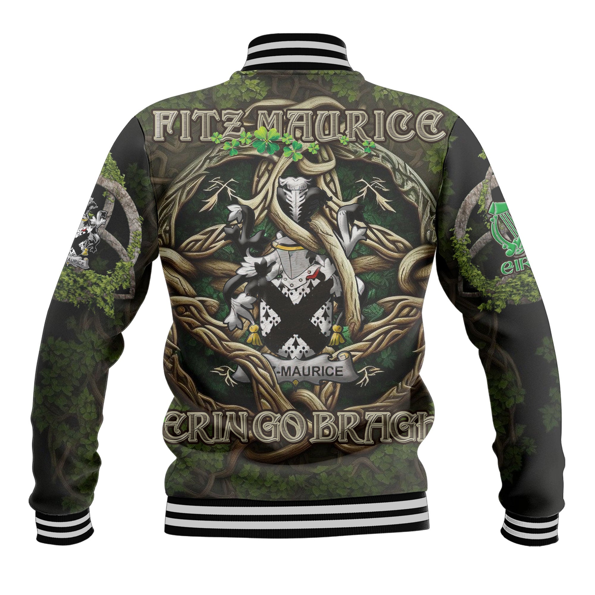 Fitz Maurice Baseball Jackets Ireland Is My Root Style