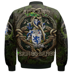 Fitz Rith Bomber Jackets Ireland Is My Root Style