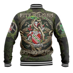 Fitz William Baseball Jackets Ireland Is My Root Style