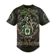 Flanagan or O Flanagan Baseball Jerseys Ireland Is My Root Style