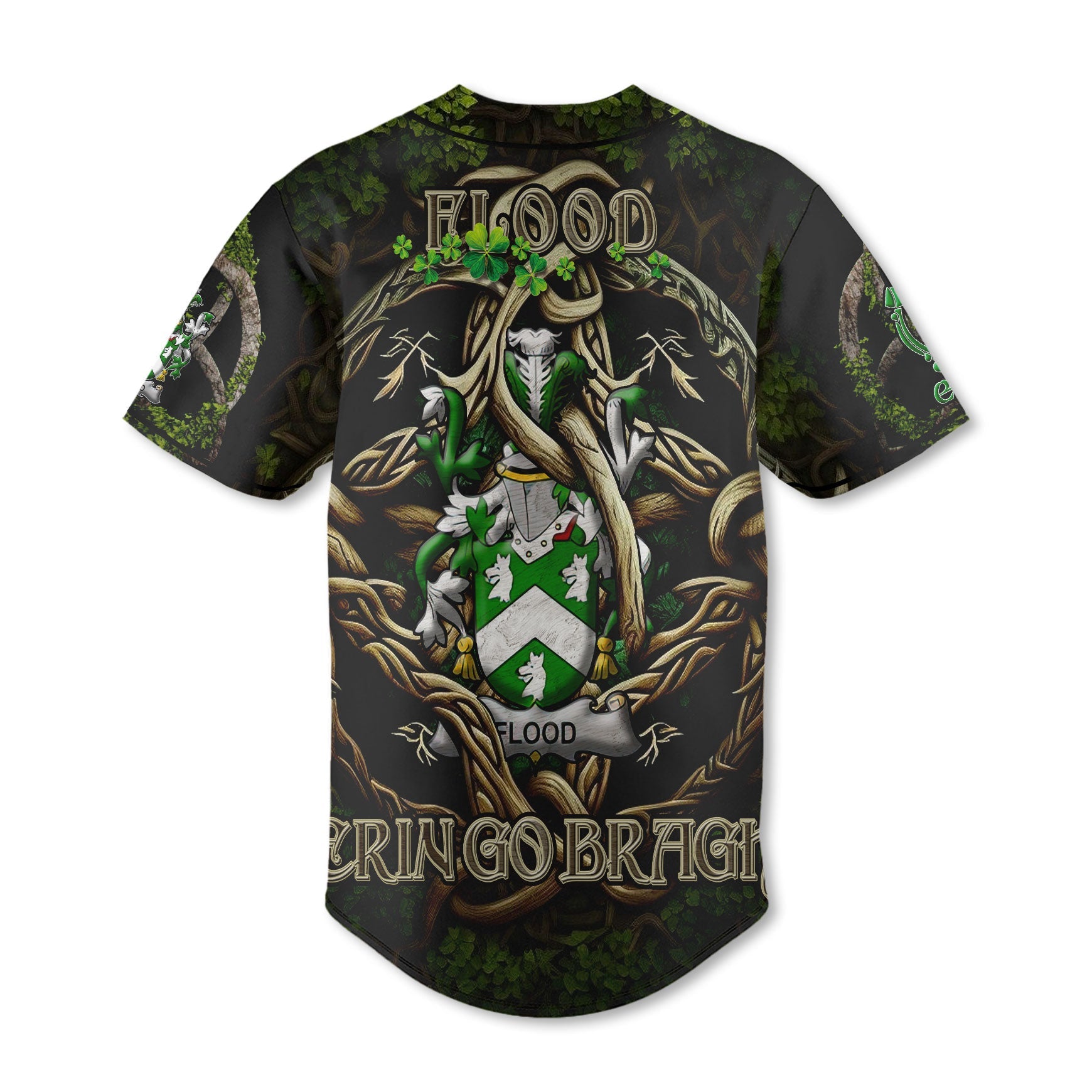 Flood Baseball Jerseys Ireland Is My Root Style