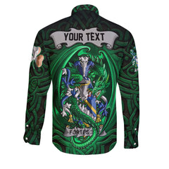 Fortescue Long Sleeve Button Shirts The Green Dragon Of Ireland Style