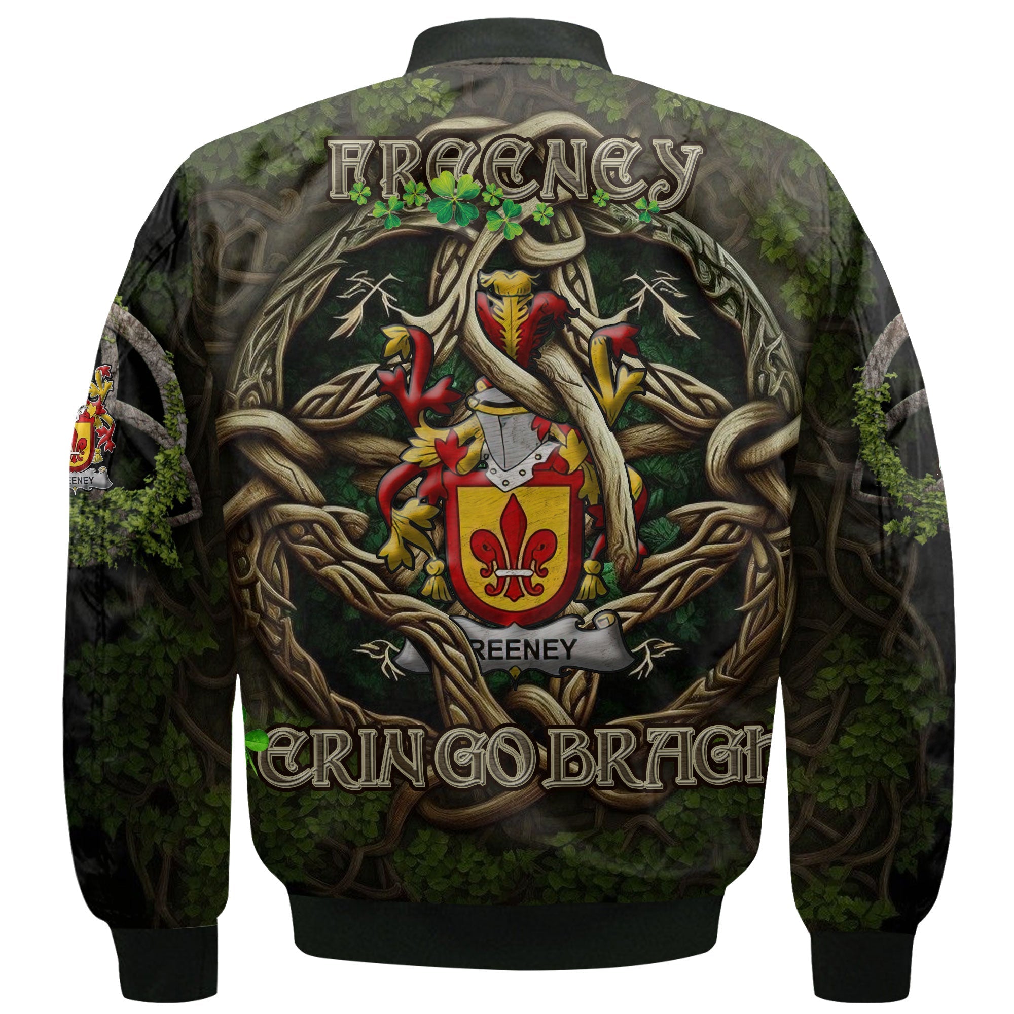 Freeney Bomber Jackets Ireland Is My Root Style