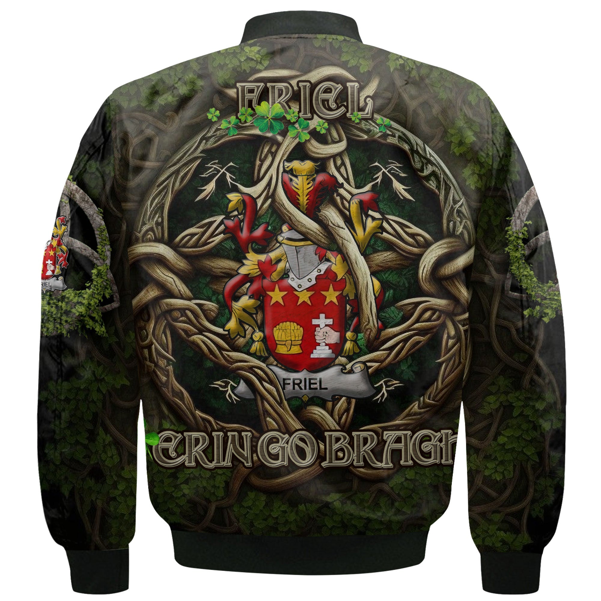Friel or O Friel Bomber Jackets Ireland Is My Root Style