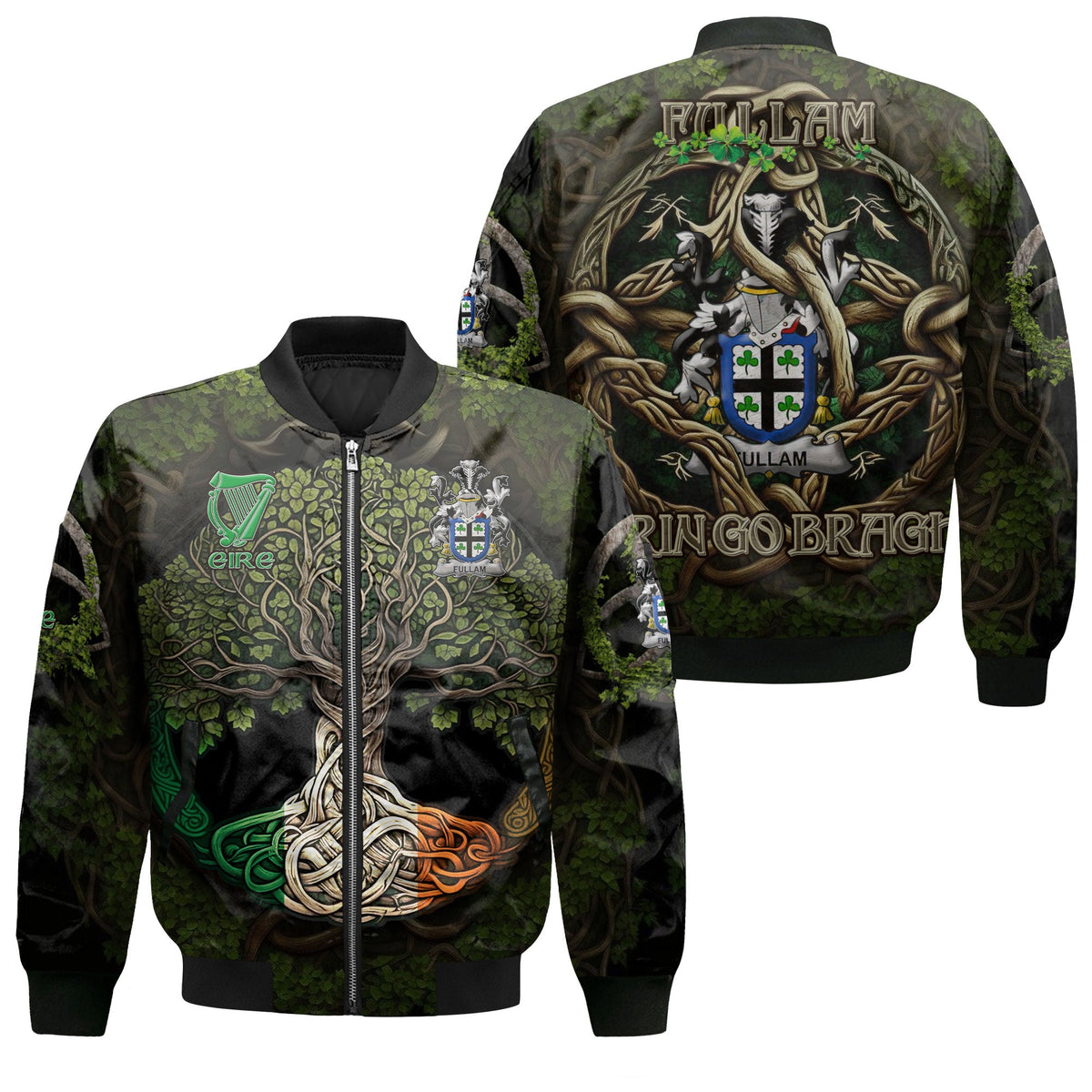Fullam Bomber Jackets Ireland Is My Root Style