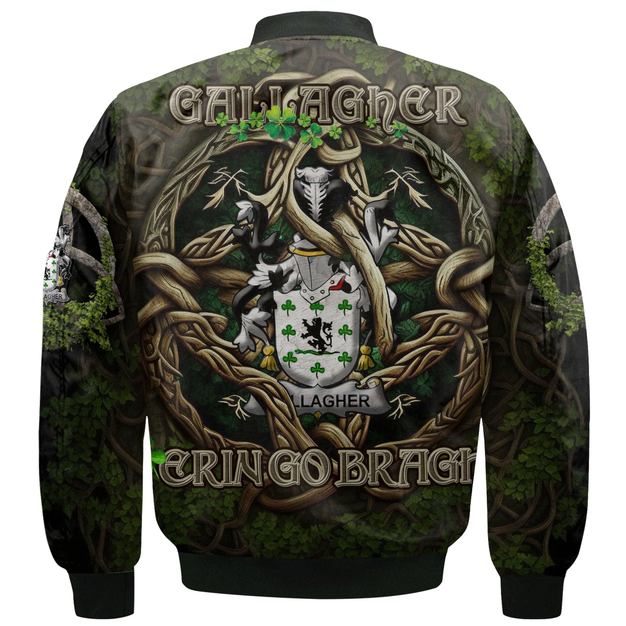 Gallagher or O Gallagher Bomber Jackets Ireland Is My Root Style