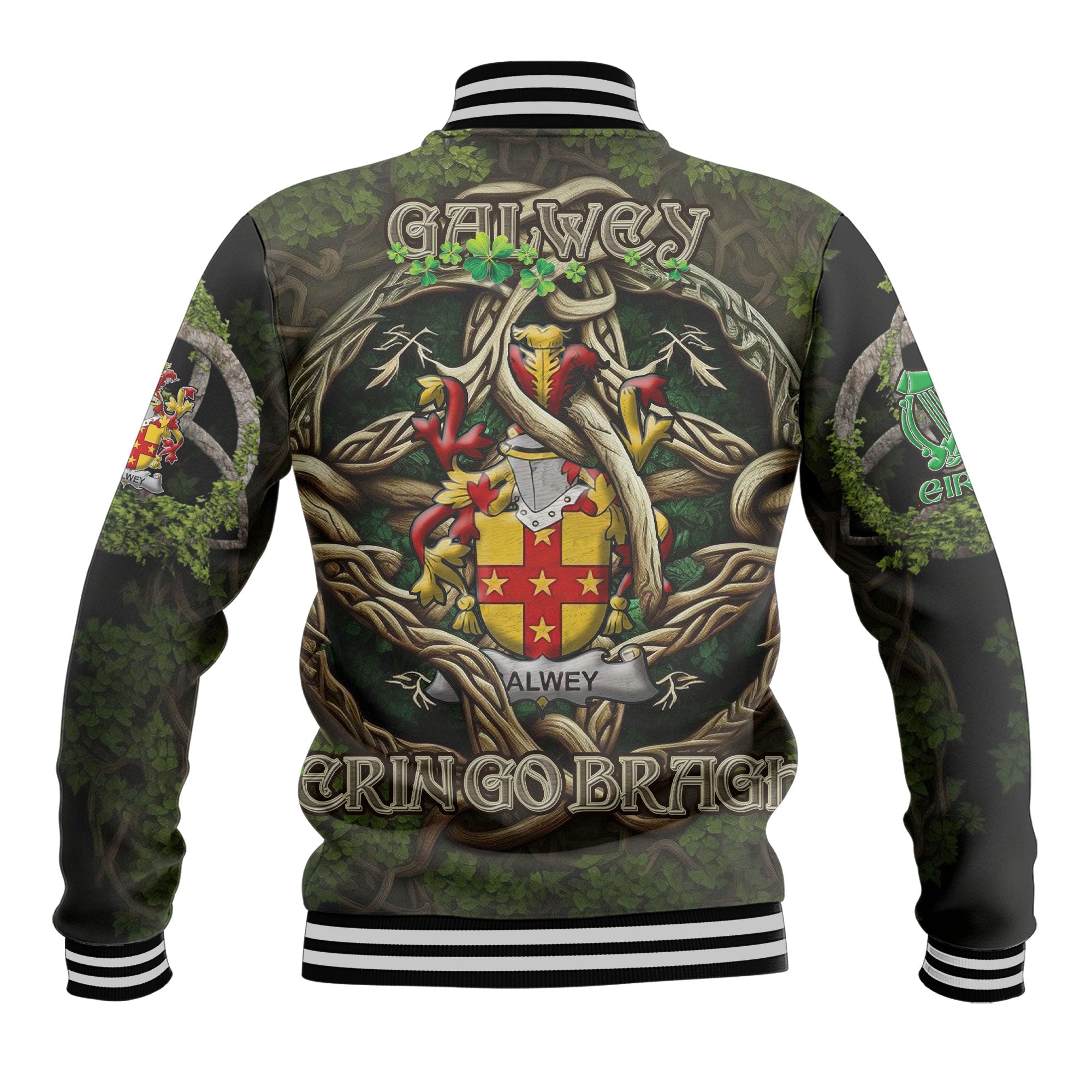 Galwey Baseball Jackets Ireland Is My Root Style