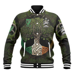 Gar or Garr Baseball Jackets Ireland Is My Root Style