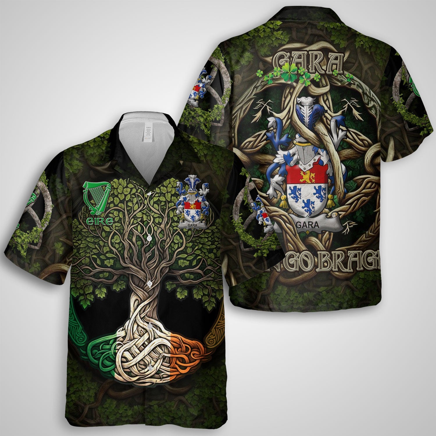 Gara or O Gara Hawaiian Shirts Ireland Is My Root Style