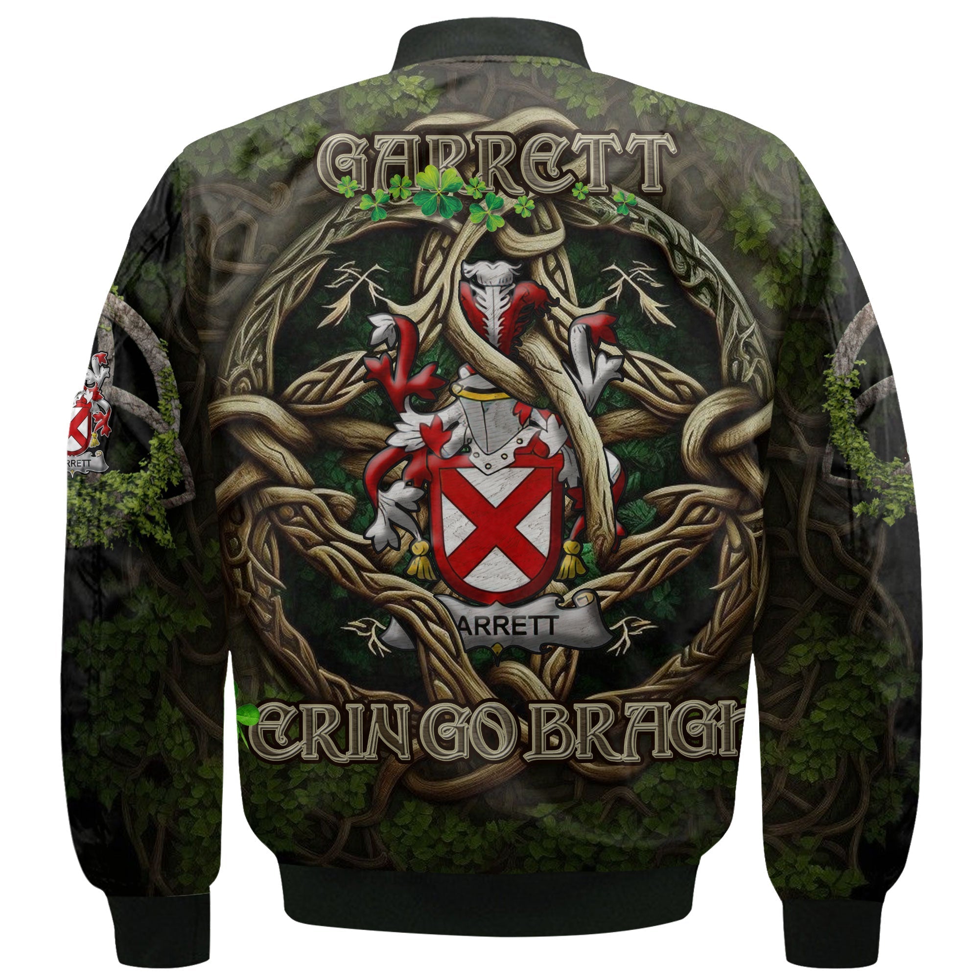 Garrett Bomber Jackets Ireland Is My Root Style