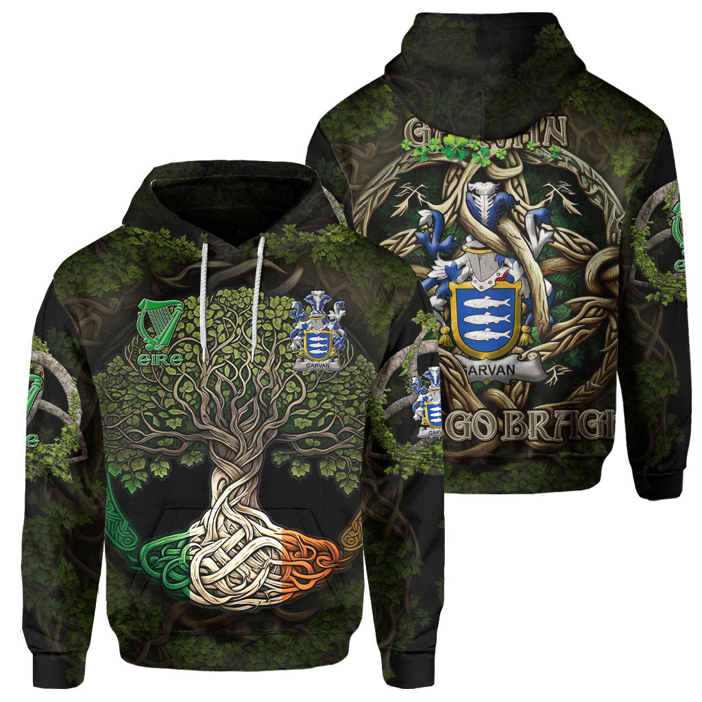 Garvan or O Garvan Hoodies Ireland Is My Root Style