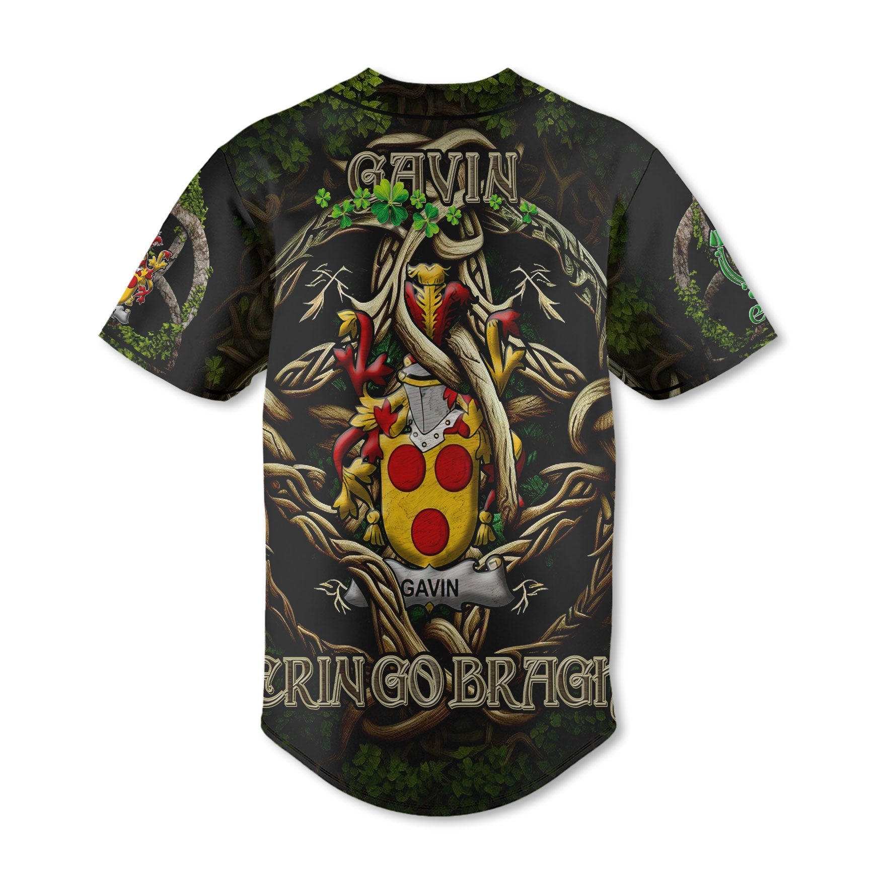 Gavin or O Gavan Baseball Jerseys Ireland Is My Root Style