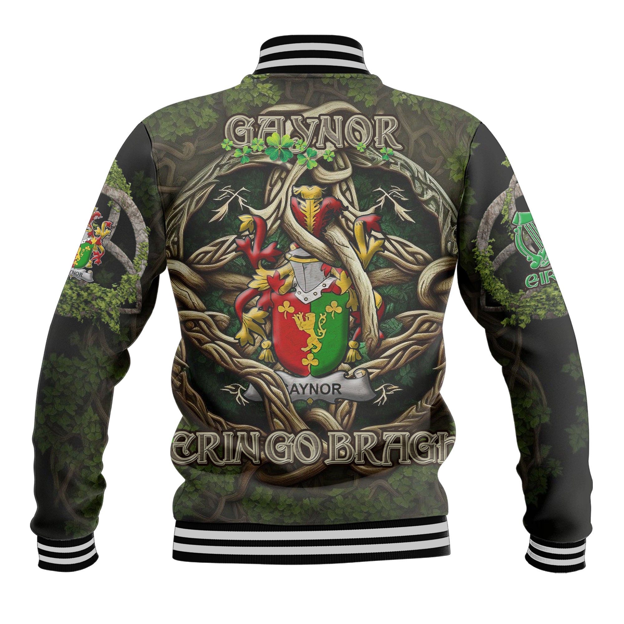 Gaynor or McGaynor Baseball Jackets Ireland Is My Root Style