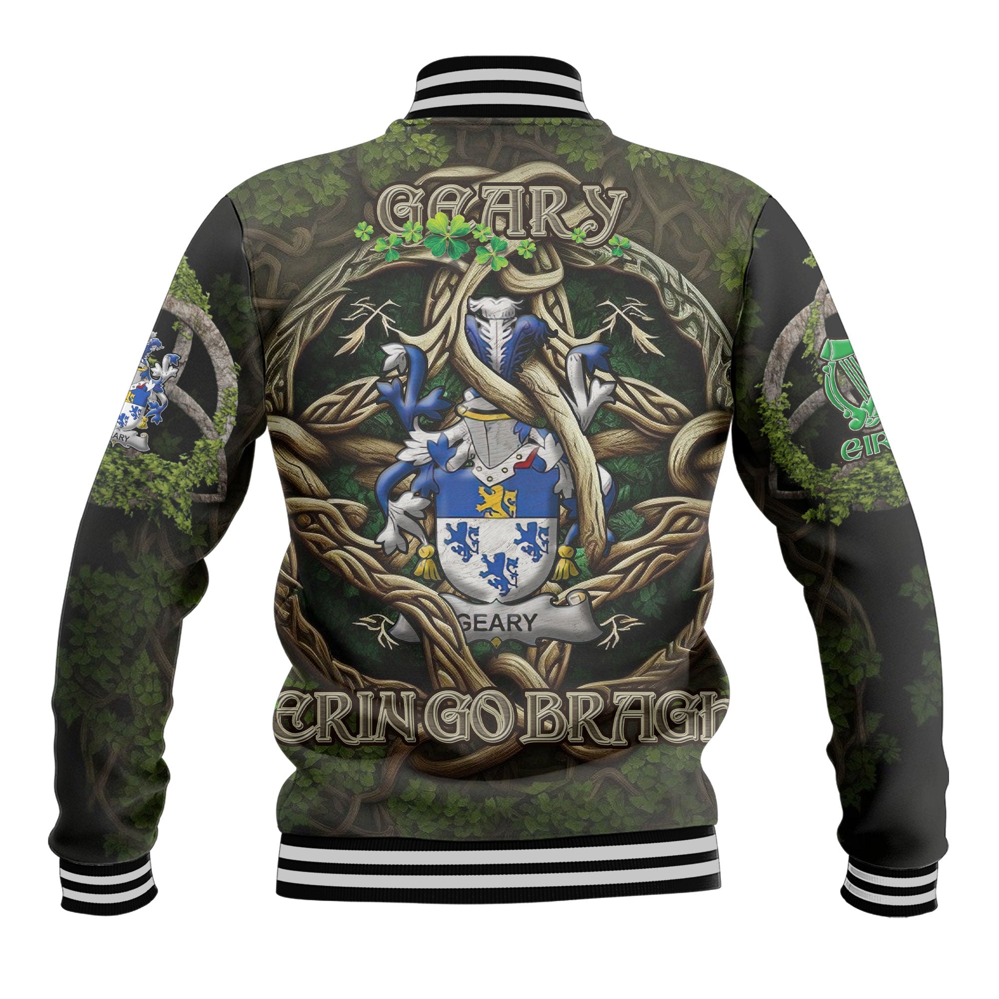 Geary or O Geary Baseball Jackets Ireland Is My Root Style