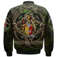 George Bomber Jackets Ireland Is My Root Style
