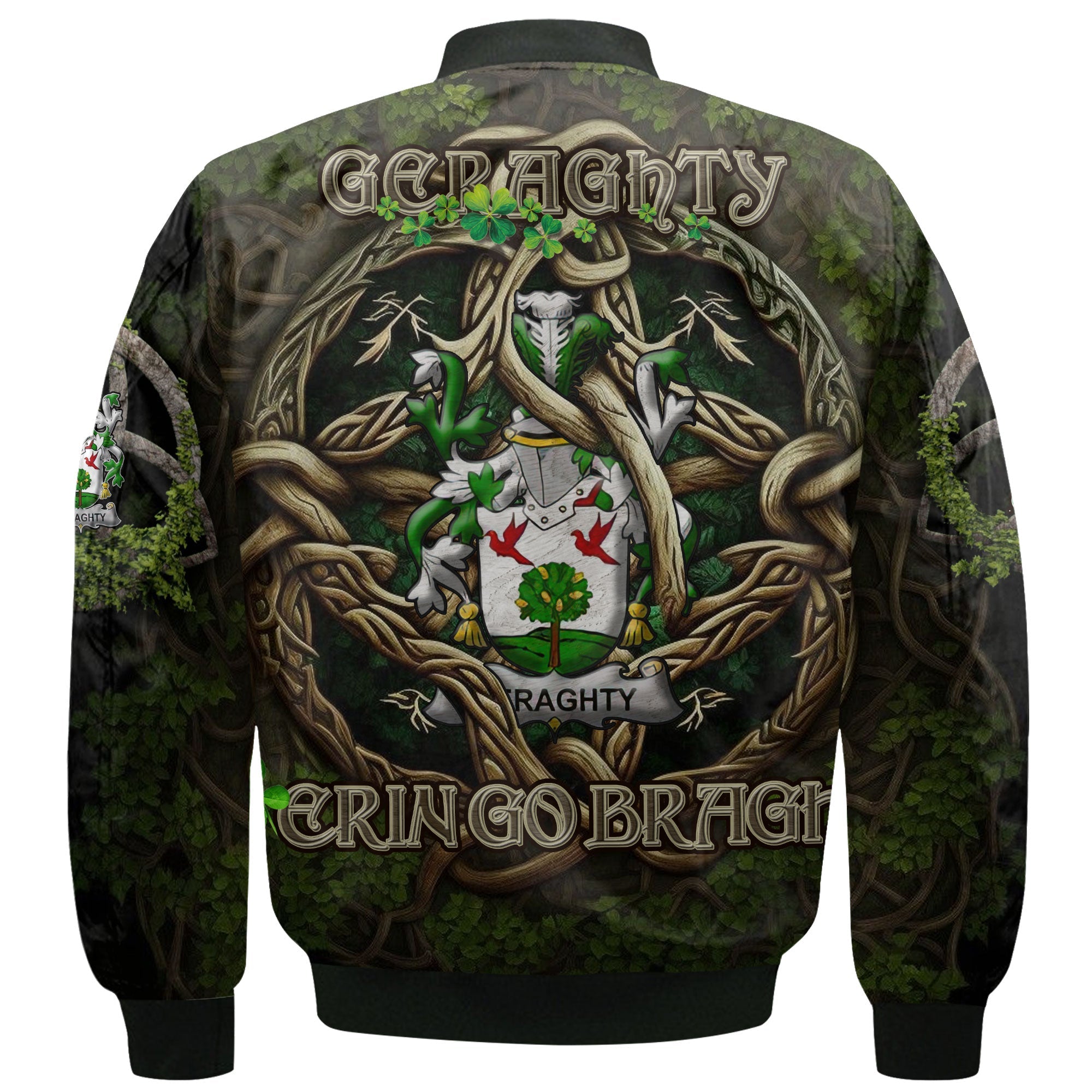 Geraghty or McGarrity Bomber Jackets Ireland Is My Root Style