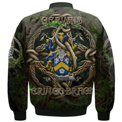 Gervais Bomber Jackets Ireland Is My Root Style