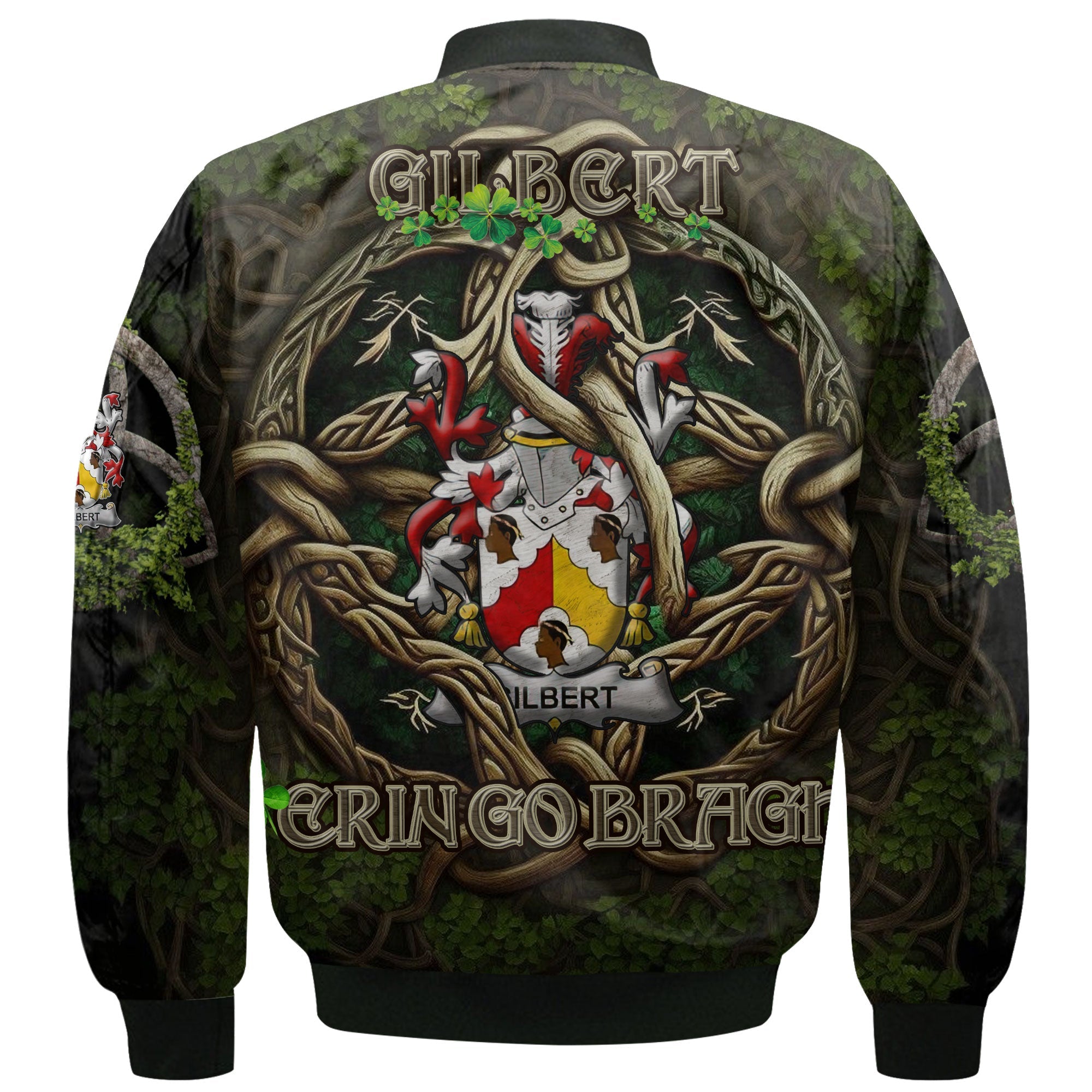 Gilbert Bomber Jackets Ireland Is My Root Style