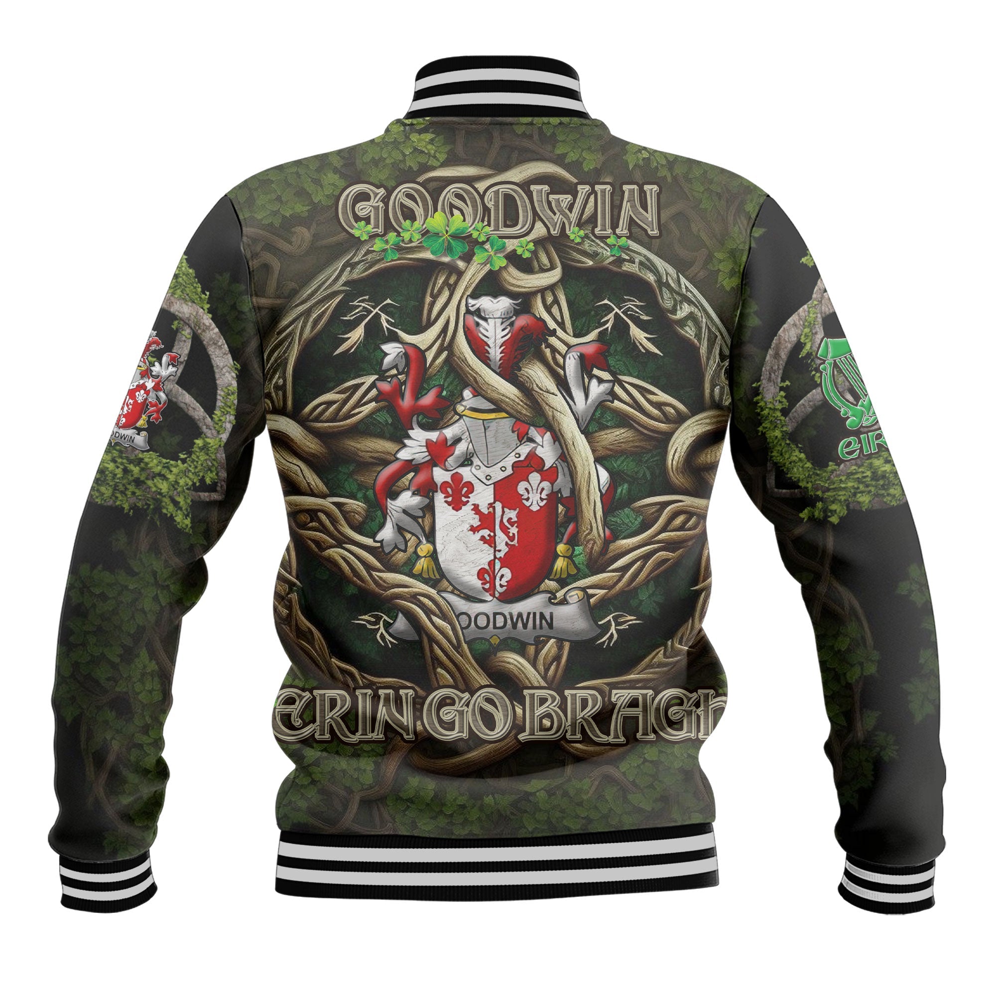 Goodwin Baseball Jackets Ireland Is My Root Style