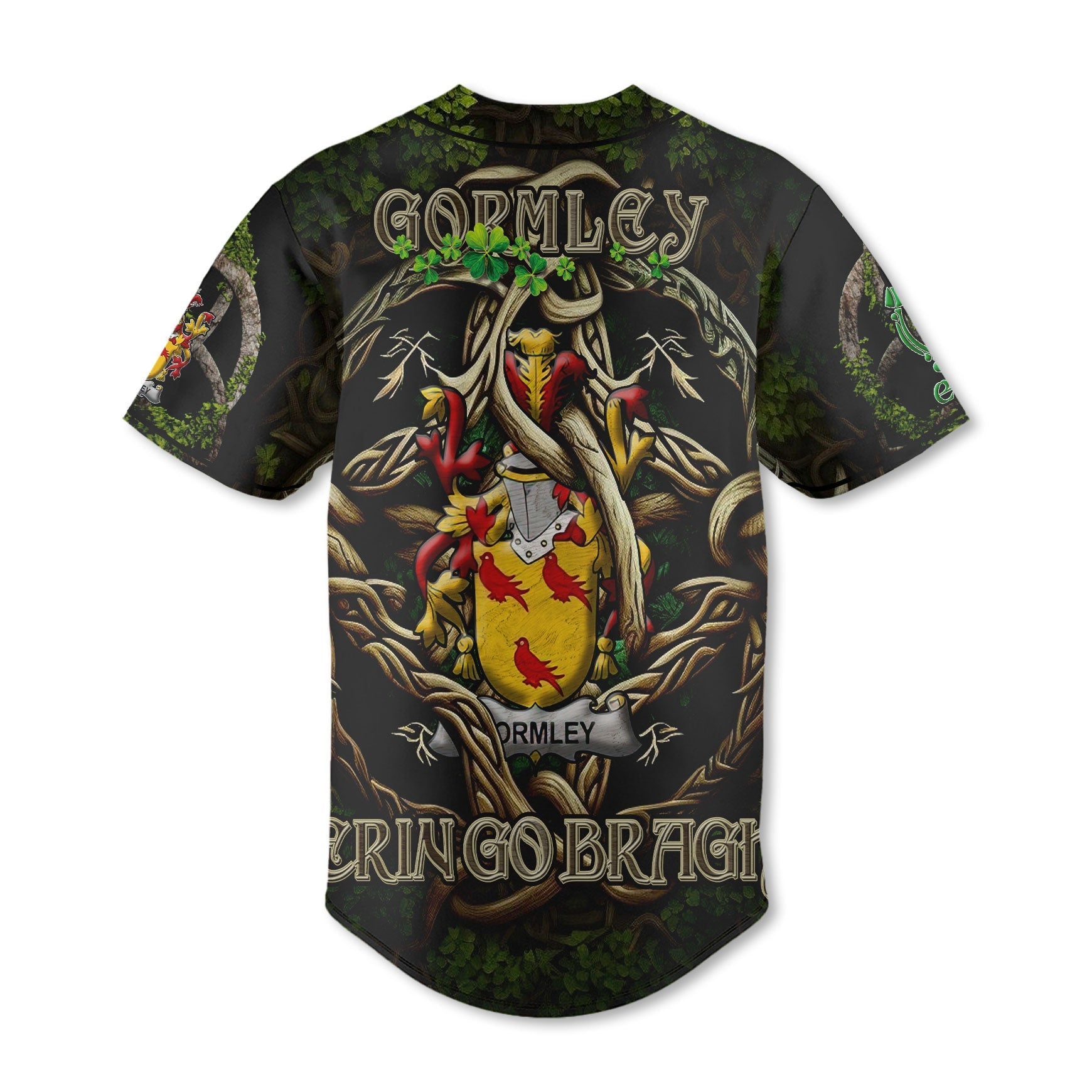 Gormley or O Gormley Baseball Jerseys Ireland Is My Root Style