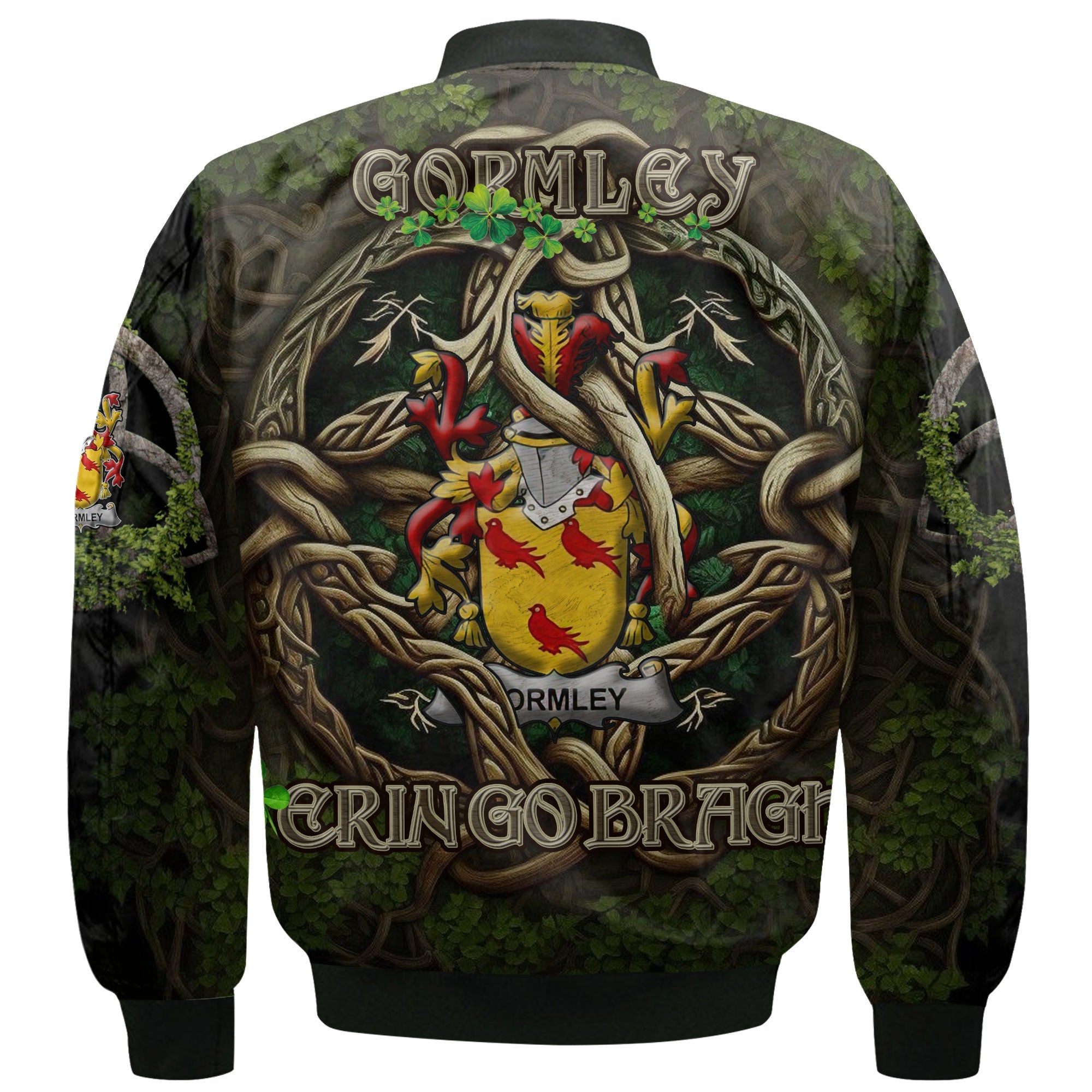 Gormley or O Gormley Bomber Jackets Ireland Is My Root Style