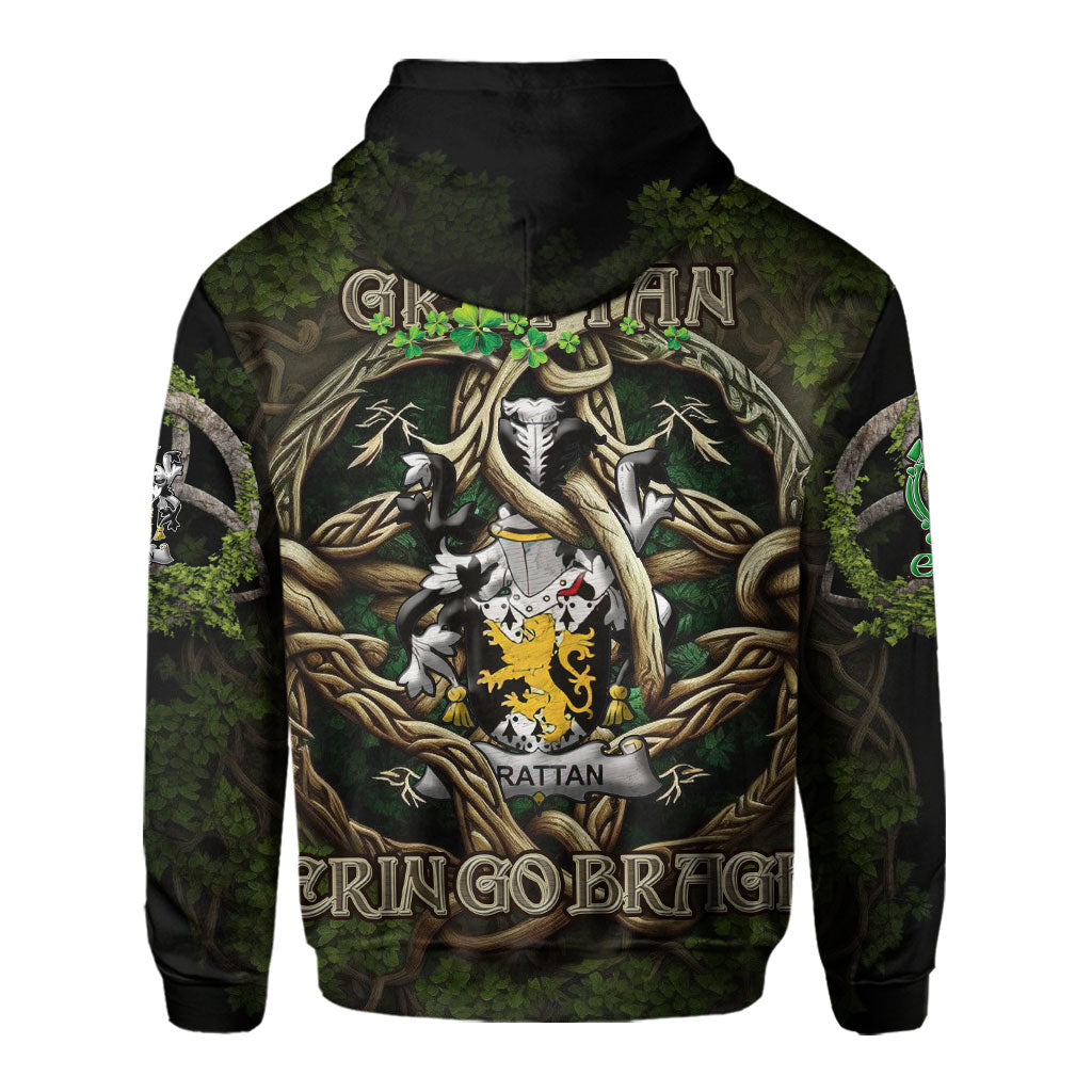 Grattan or McGrattan Hoodies Ireland Is My Root Style