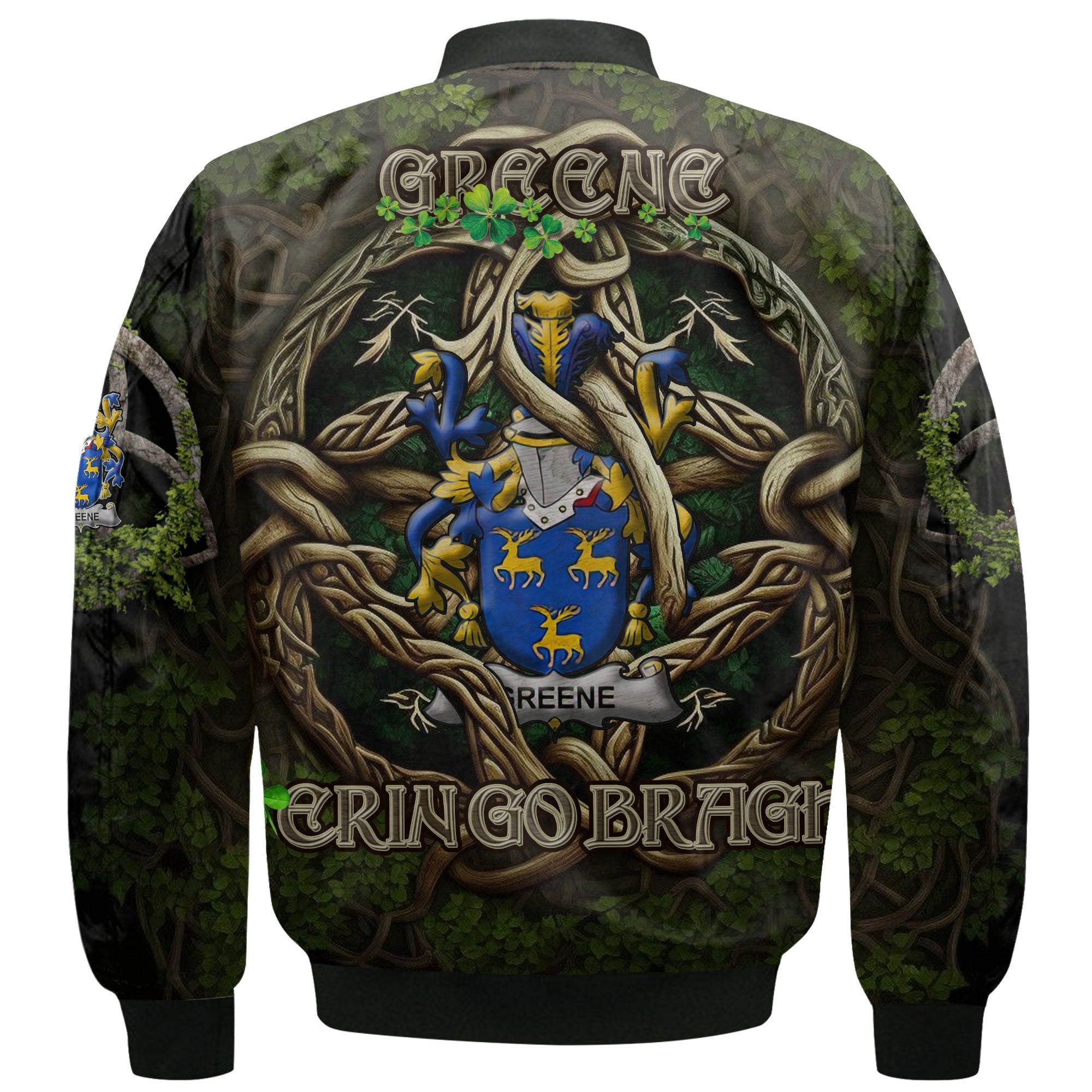 Greene Bomber Jackets Ireland Is My Root Style