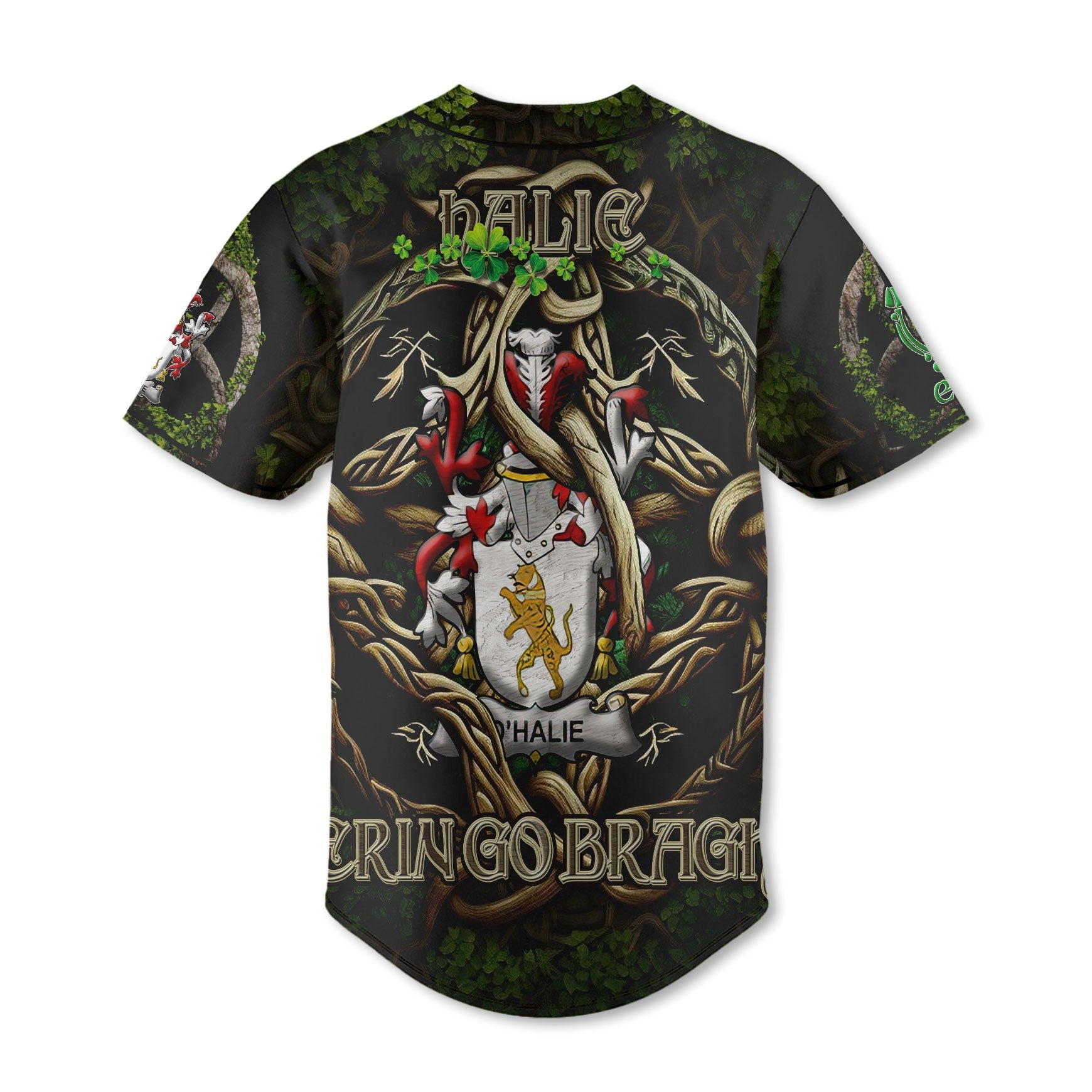 Halie or O Halie Baseball Jerseys Ireland Is My Root Style