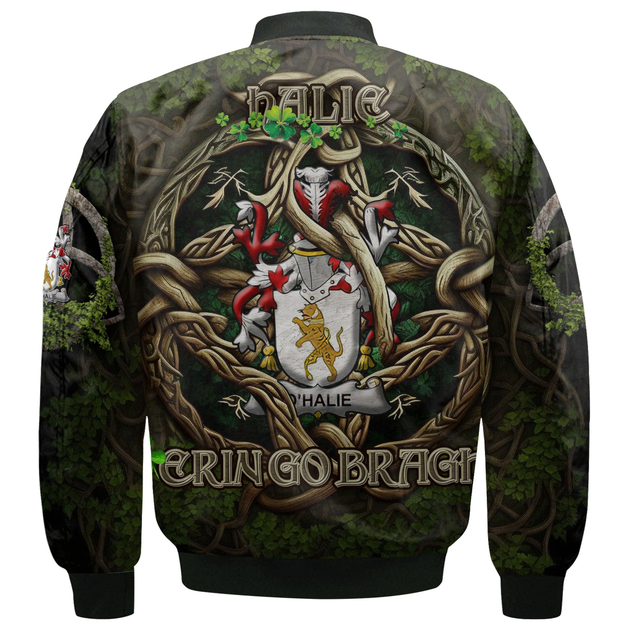 Halie or O Halie Bomber Jackets Ireland Is My Root Style