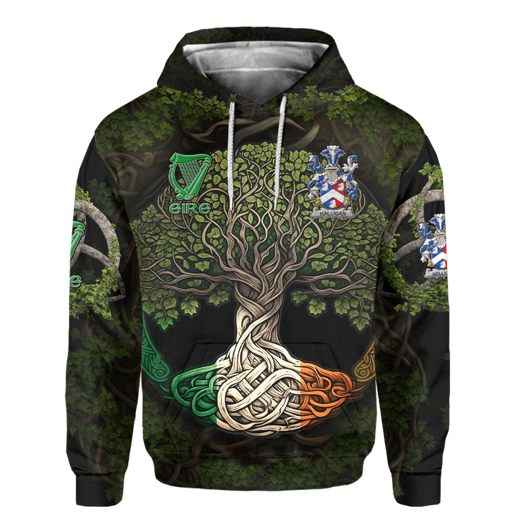 Halligan or O Halligan Hoodies Ireland Is My Root Style