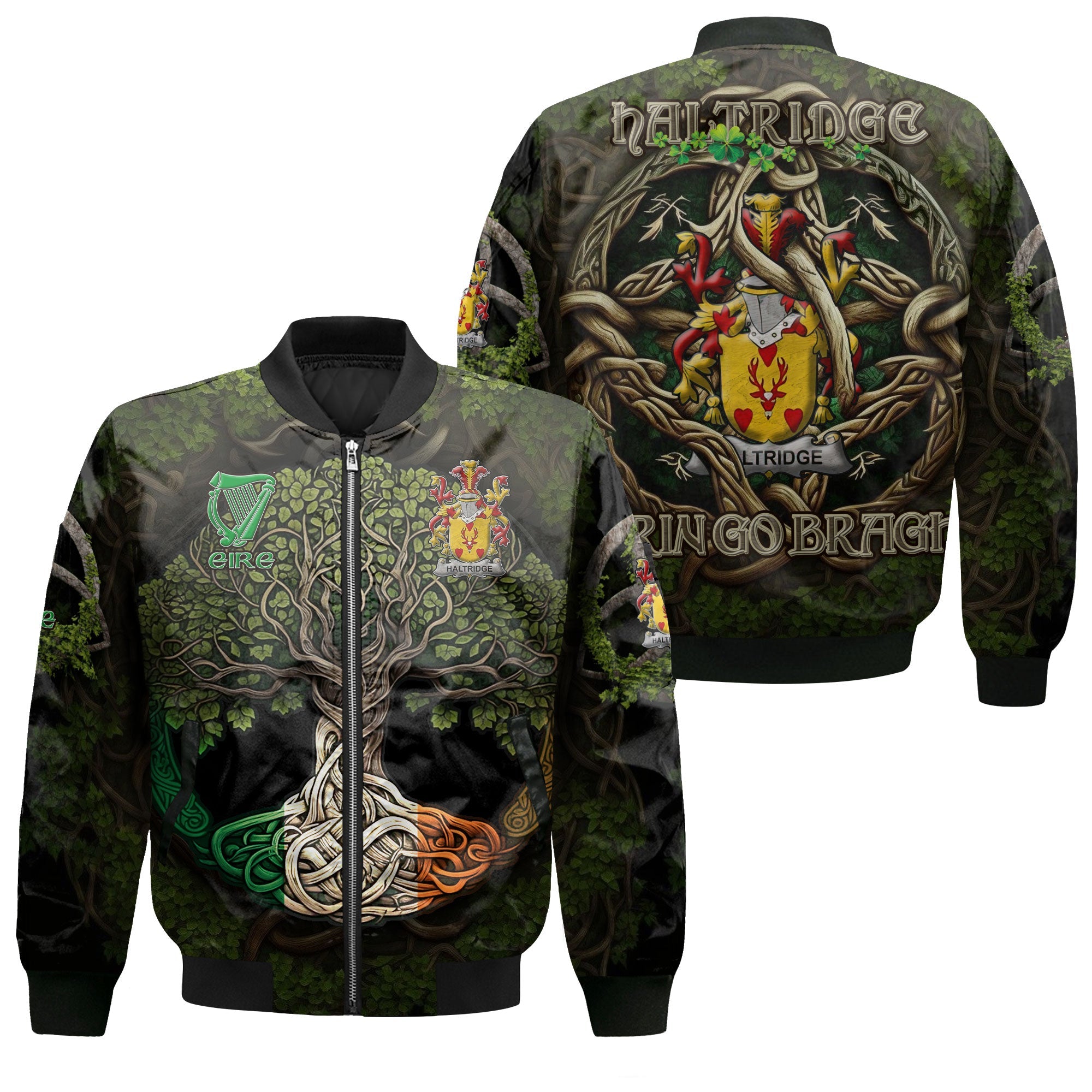 Haltridge Bomber Jackets Ireland Is My Root Style