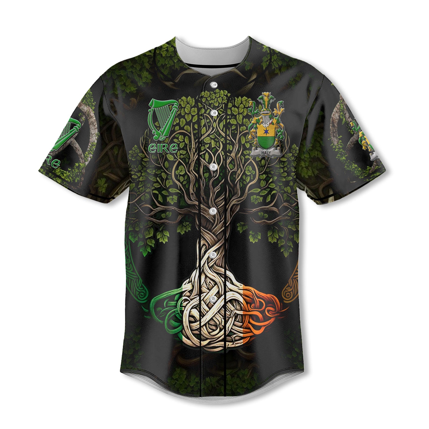 Haly or O Haly Baseball Jerseys Ireland Is My Root Style