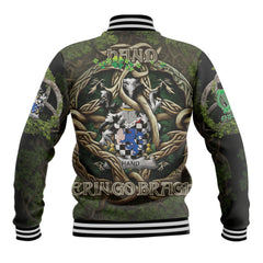 Hand or McClave Baseball Jackets Ireland Is My Root Style